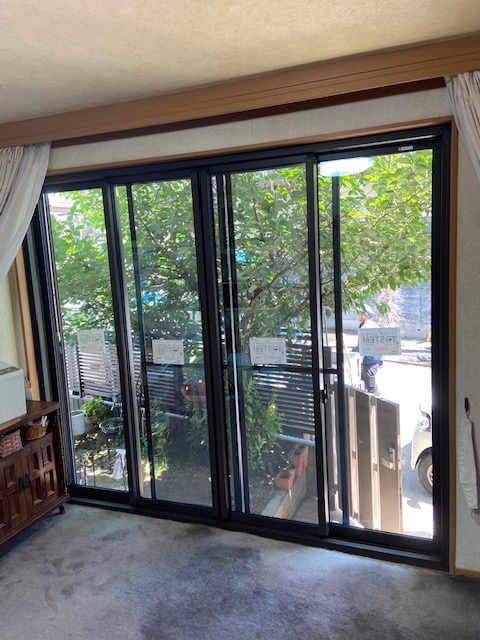 最新の窓へ1dayリフォーム!気密性を高めて快適なお部屋づくり