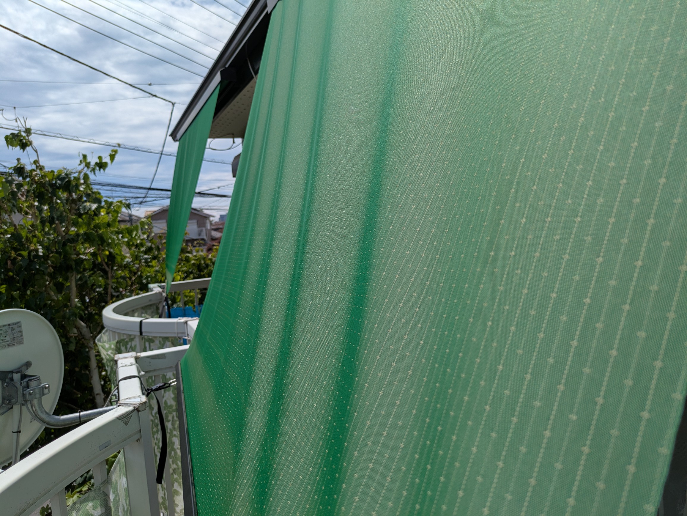 南向きのベランダを快適な空間へチェンジ